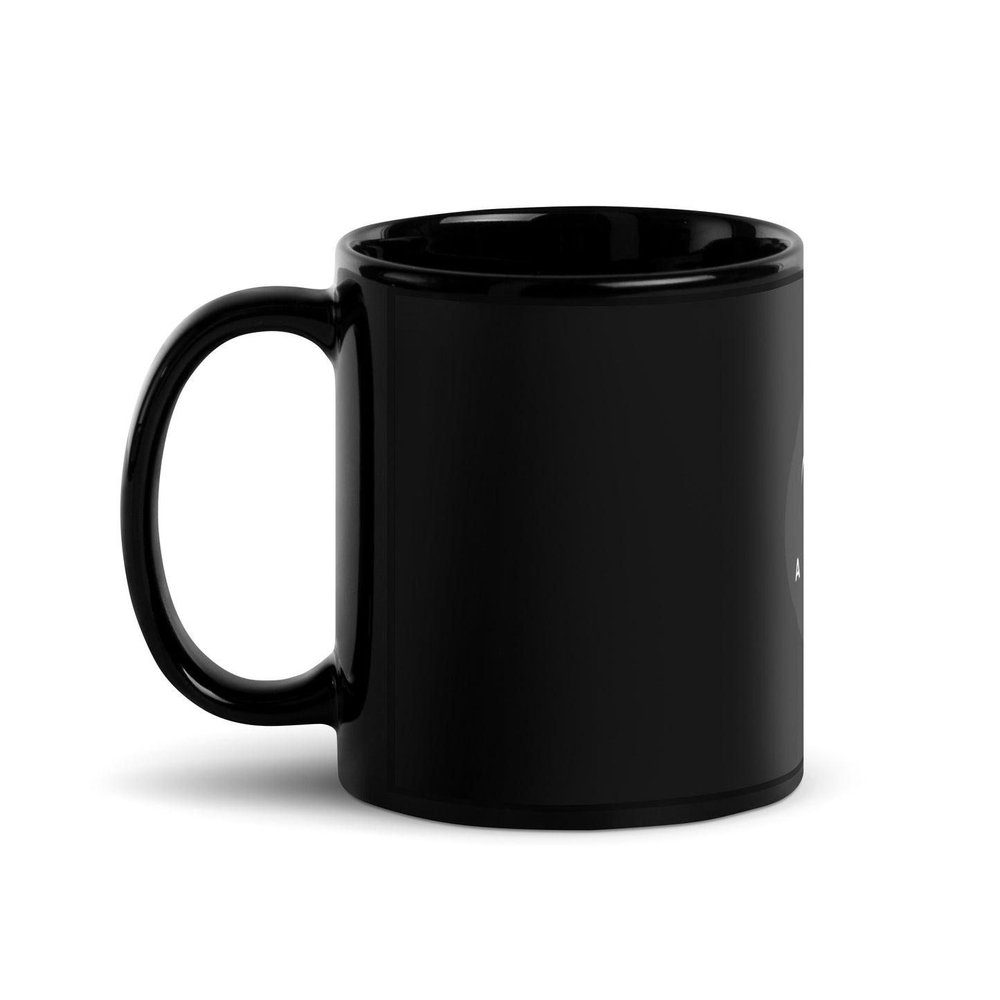 Black Glossy Mug | All Eyes on Jesus