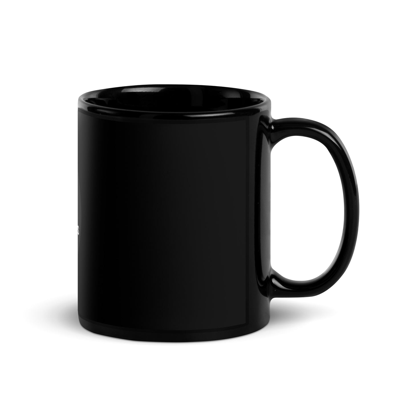 Black Glossy Mug | All Eyes on Jesus