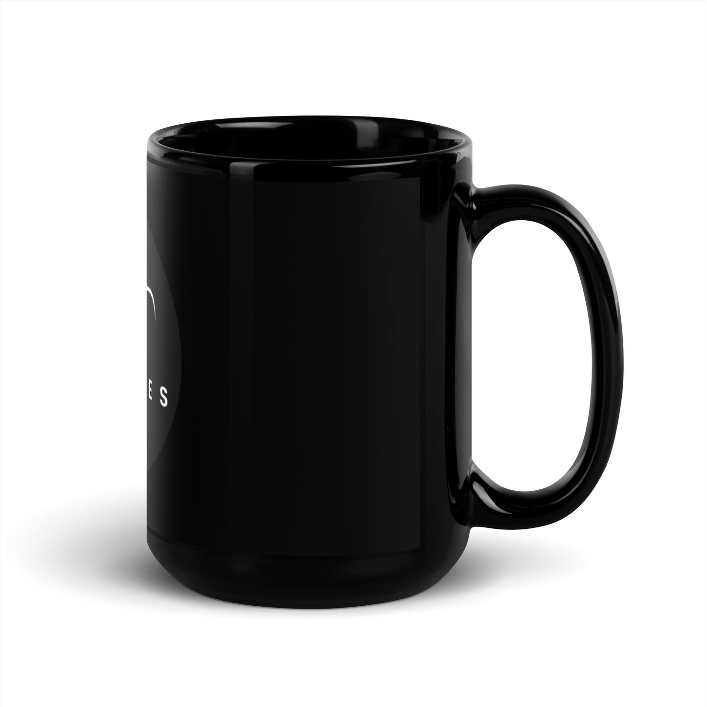 Black Glossy Mug | All Eyes on Jesus