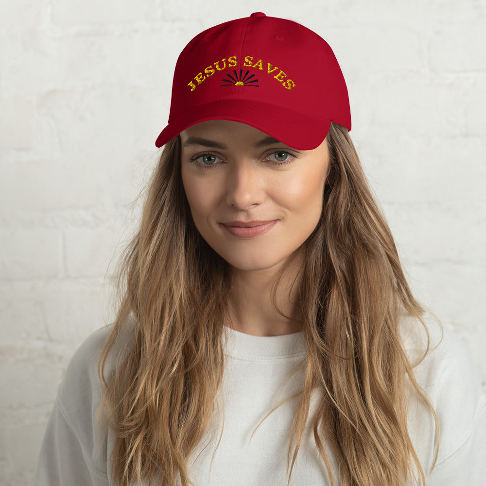 Classic Dad Hat UNISEX | Jesus Saves | Embroidery