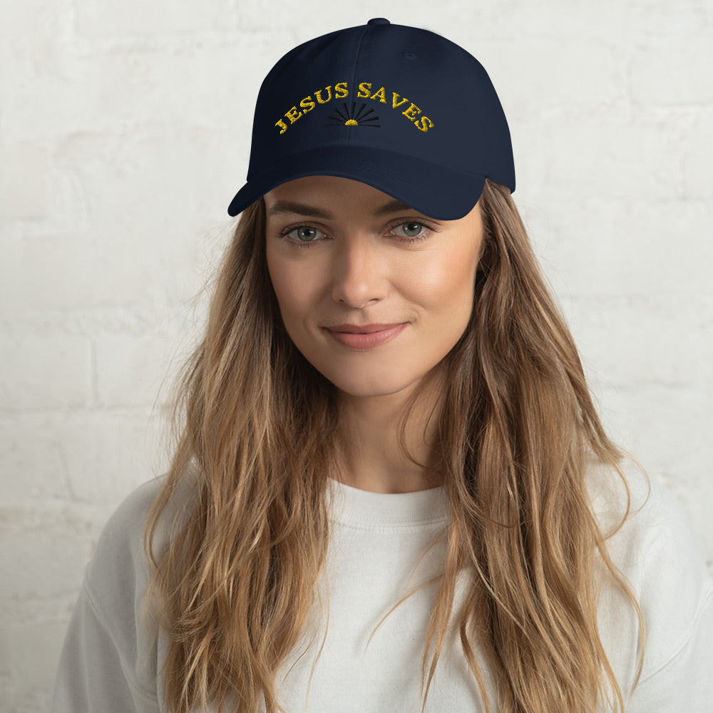 Classic Dad Hat UNISEX | Jesus Saves | Embroidery