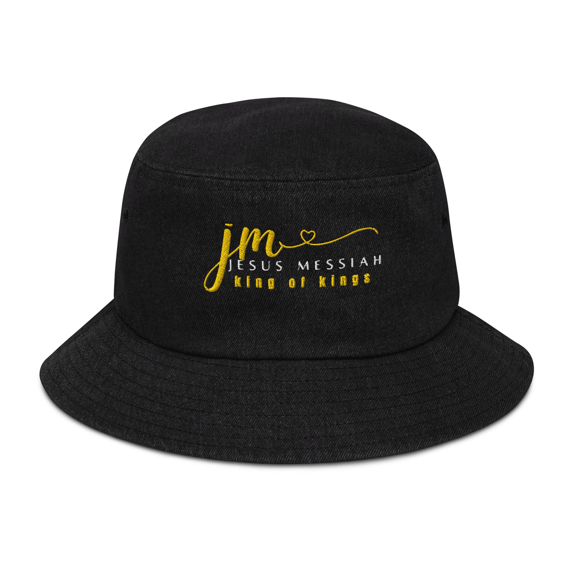 Denim Bucket Hat | JM-Jesus Messiah | Maisonette Shoppers World