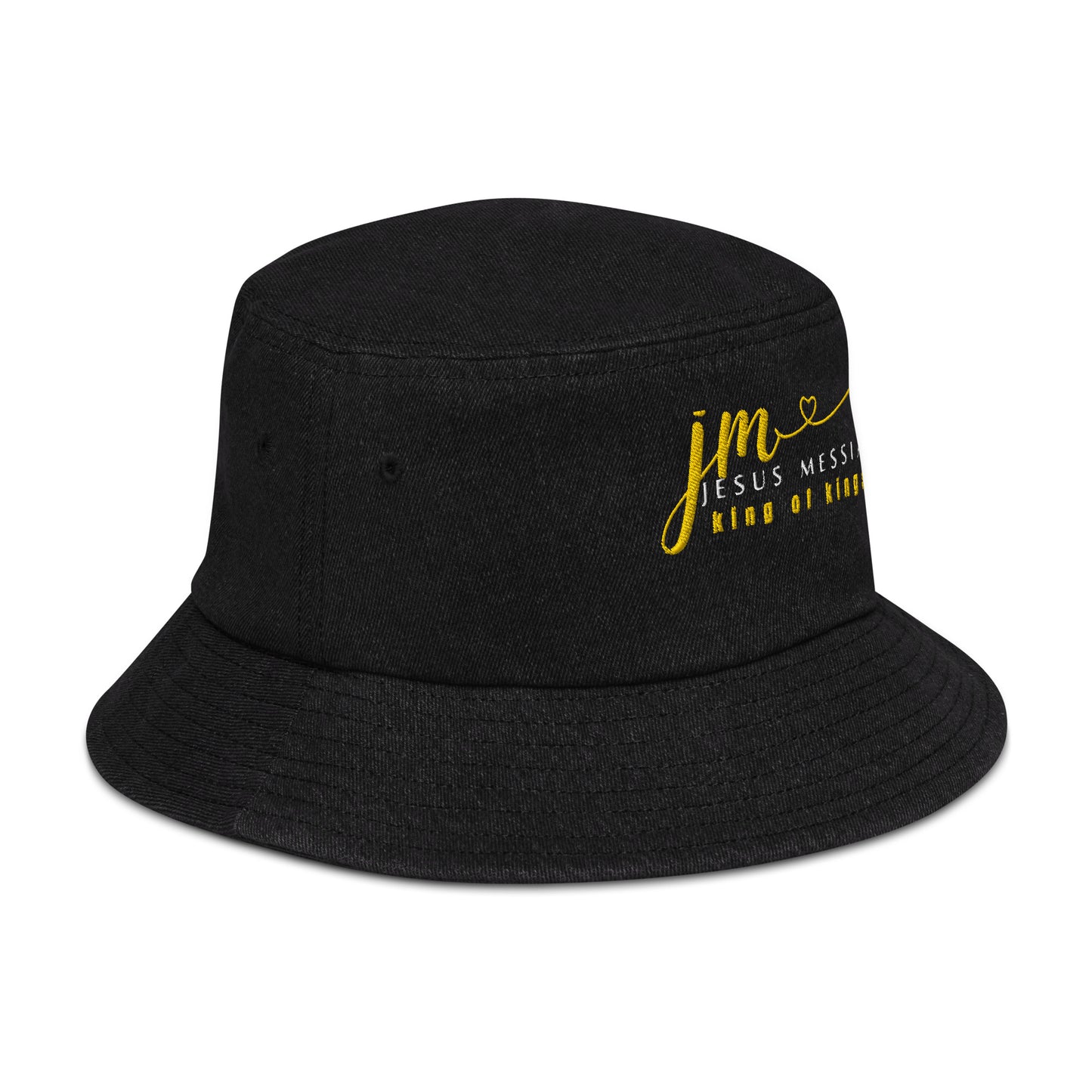 Denim Bucket Hat | JM-Jesus Messiah