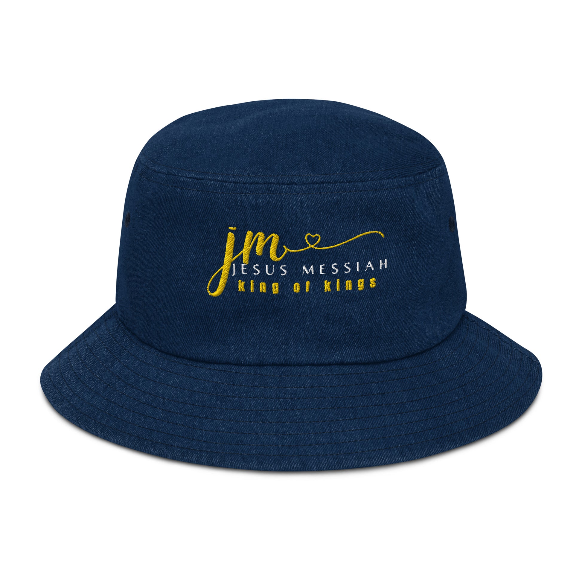 Denim Bucket Hat | JM-Jesus Messiah | Maisonette Shoppers World