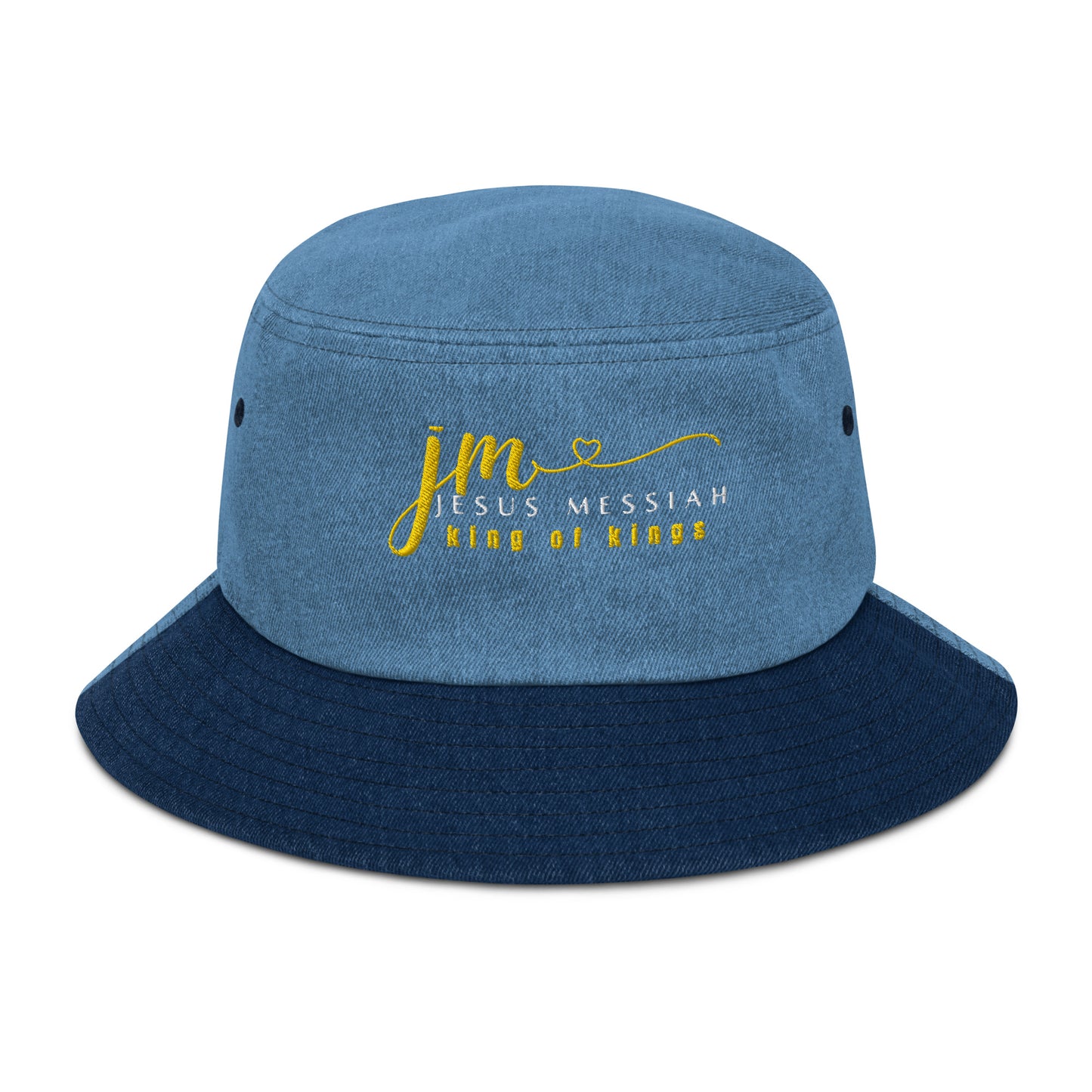 Denim Bucket Hat | JM-Jesus Messiah | Maisonette Shoppers World