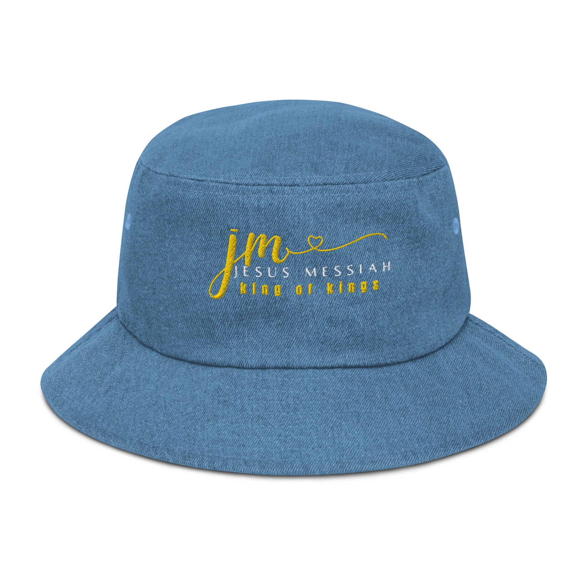 Denim Bucket Hat | JM-Jesus Messiah | Maisonette Shoppers World