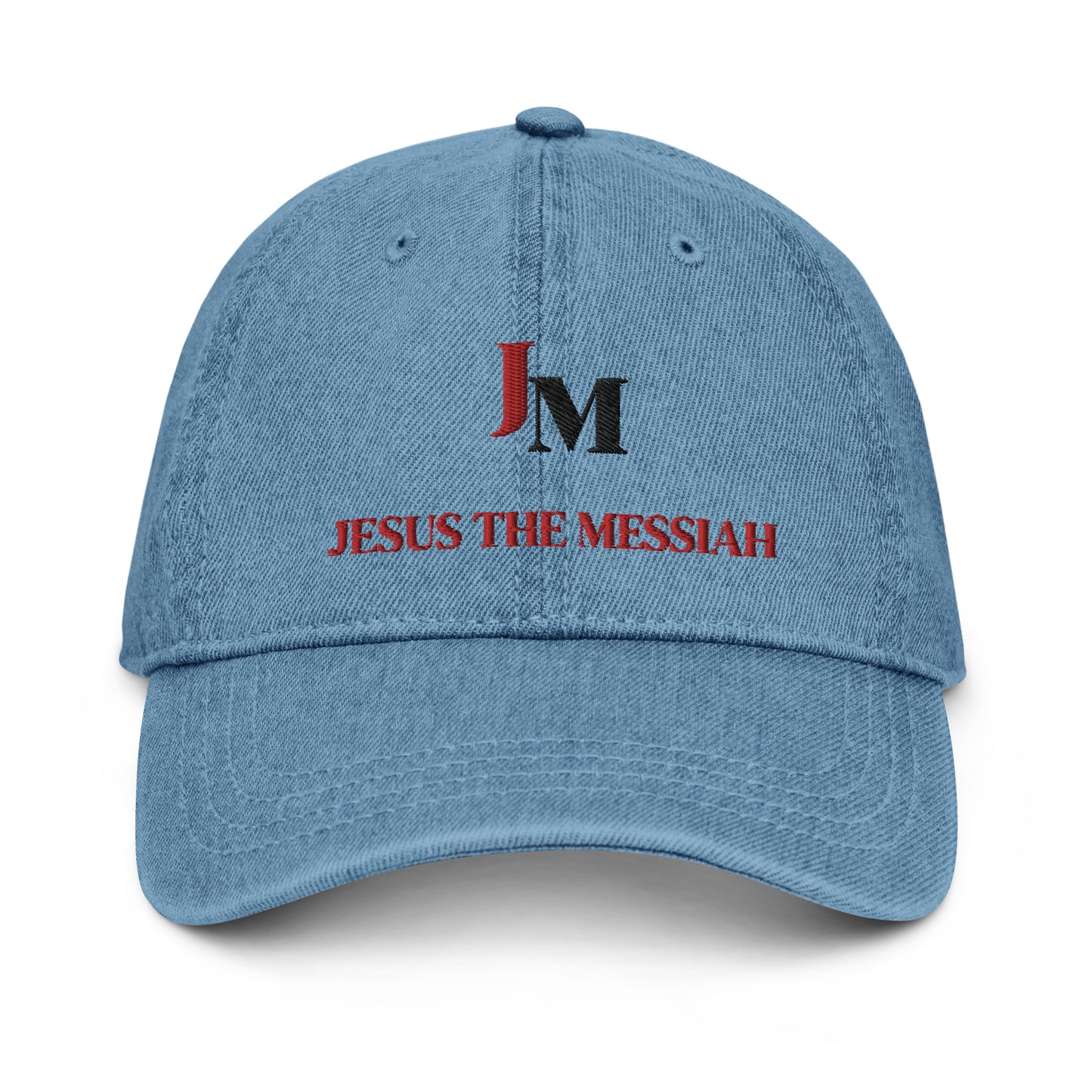 Unisex Denim Hat | JM - Jesus the Messiah