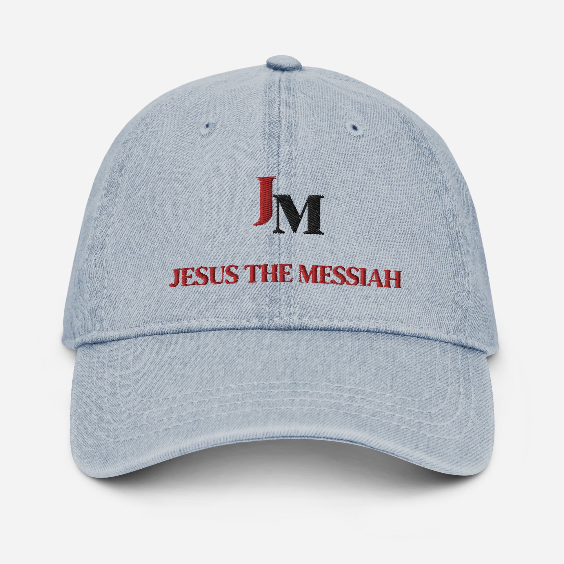 Unisex Denim Hat | JM - Jesus the Messiah