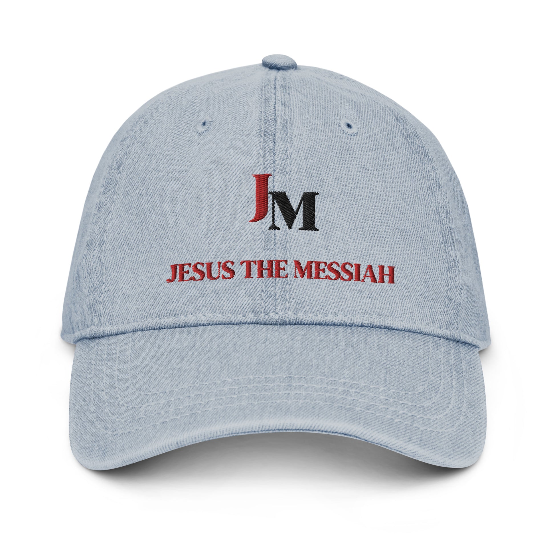 Unisex Denim Hat | JM - Jesus the Messiah