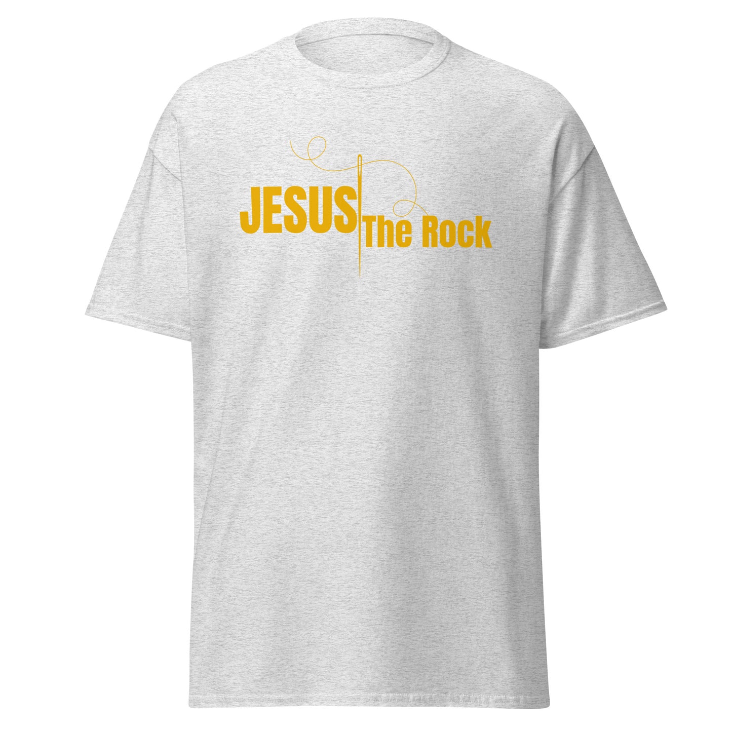 Maisonette Shoppers World |  Classic Tee "Jesus the Rock."