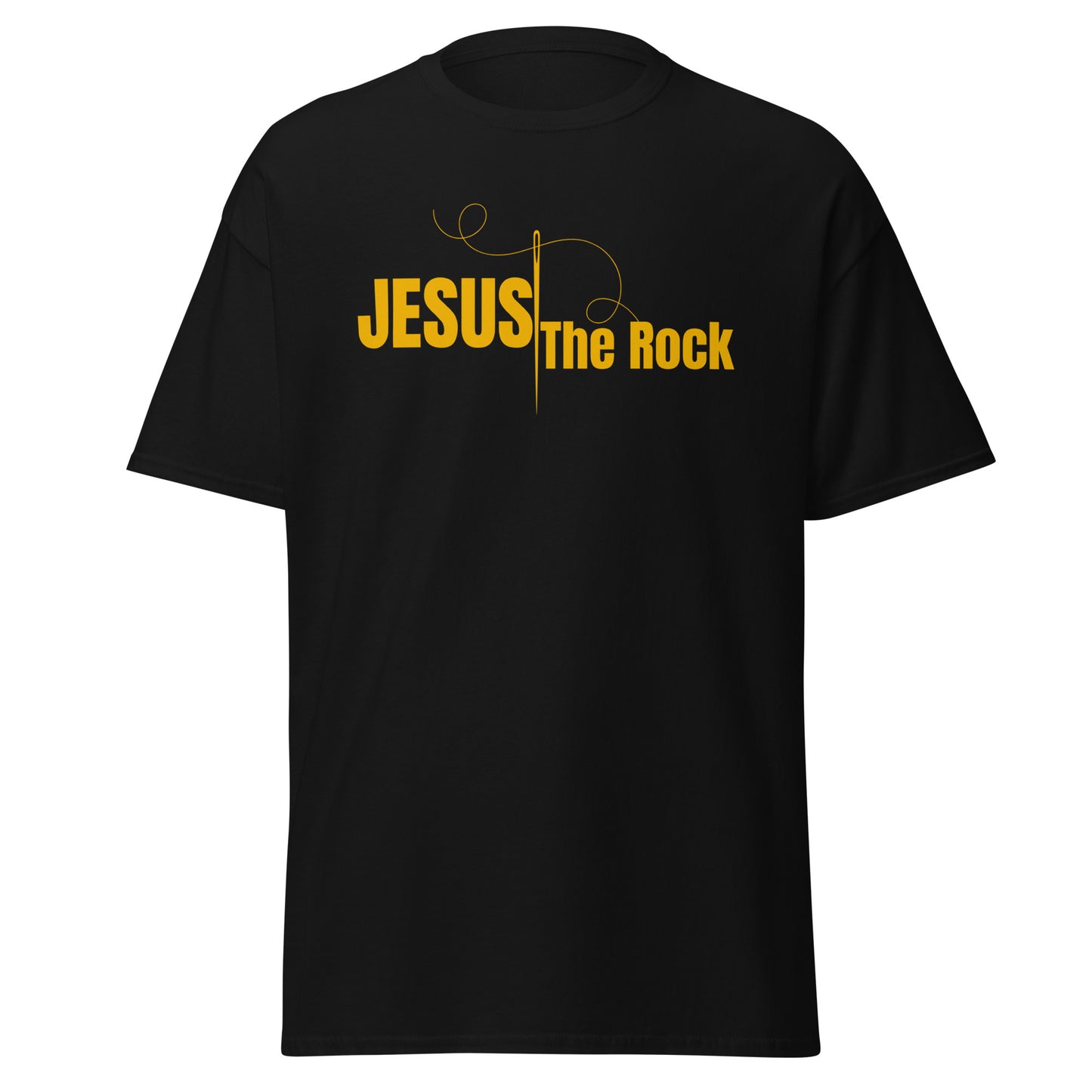 Maisonette Shoppers World |  Classic Tee "Jesus the Rock."