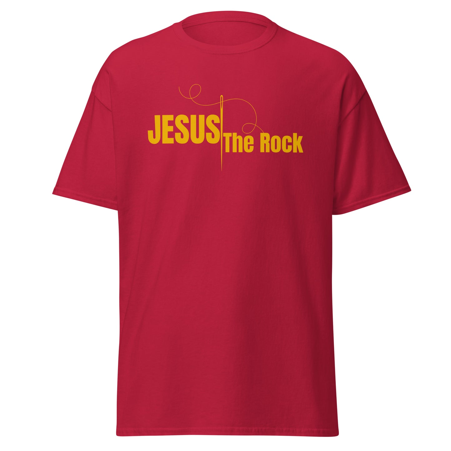 Maisonette Shoppers World |  Classic Tee "Jesus the Rock."