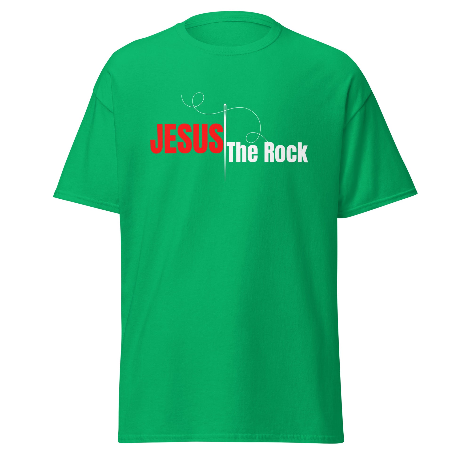 Maisonette Shoppers World UNISEX Classic T-Shirt | Jesus the Rock