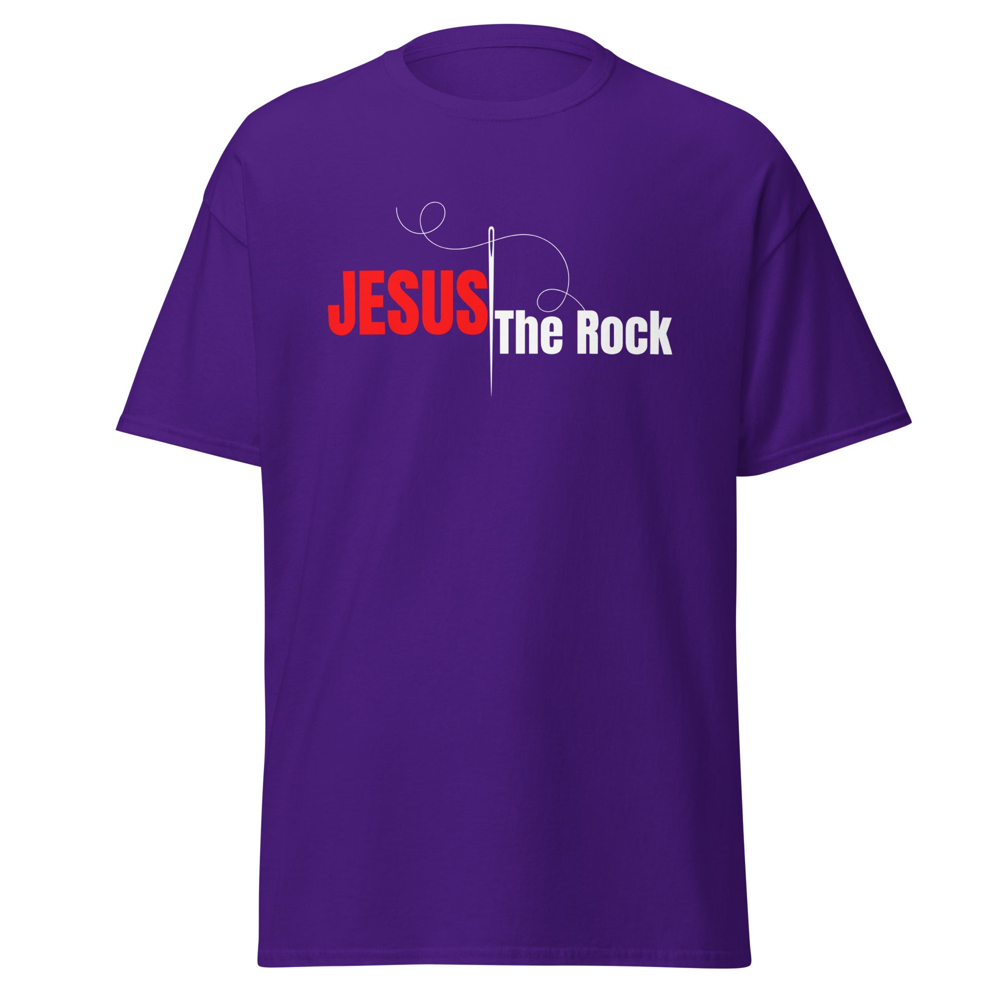 Maisonette Shoppers World UNISEX Classic T-Shirt | Jesus the Rock