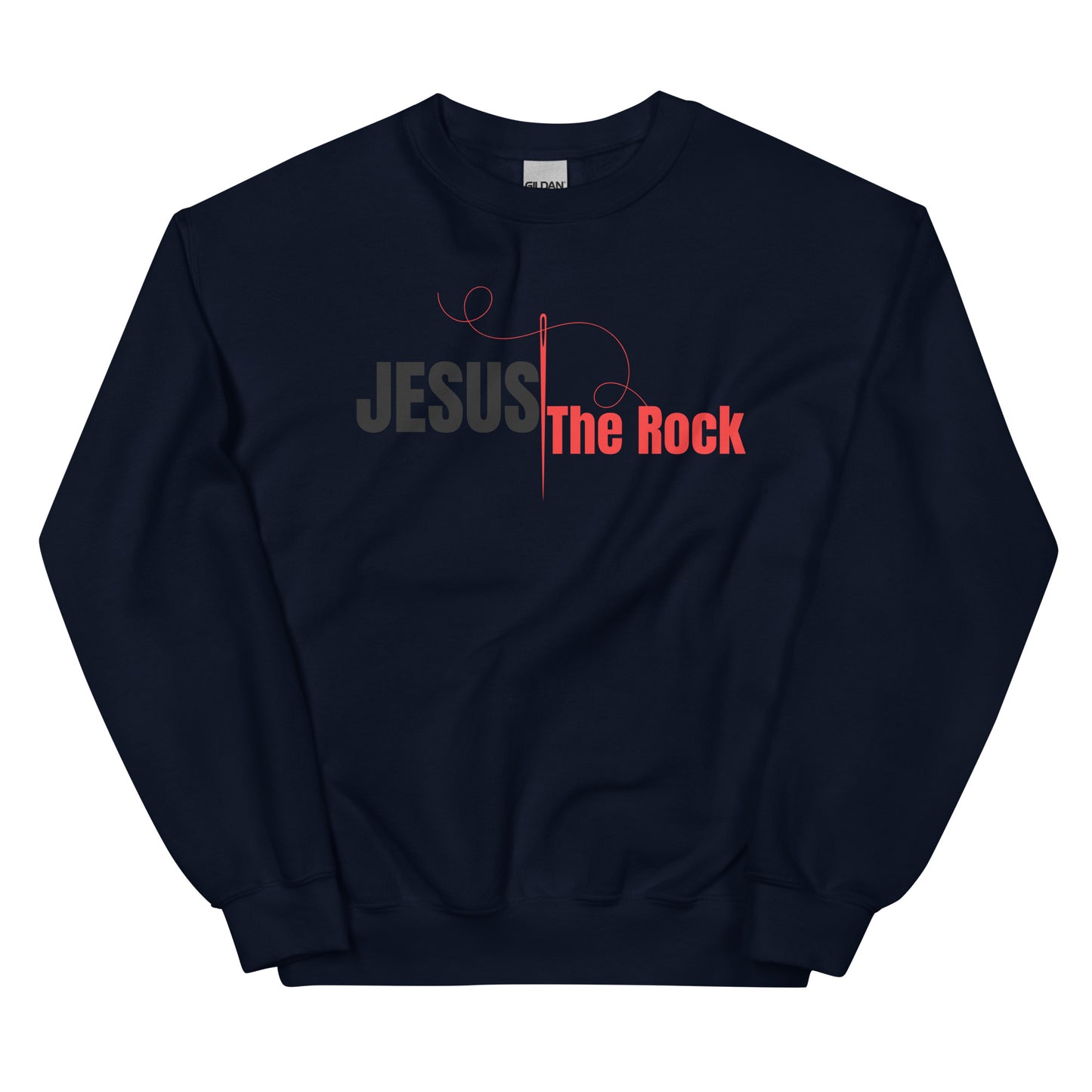 Maisonette Shoppers World | Unisex Long Sleeve Tee |"Jesus the Rock"