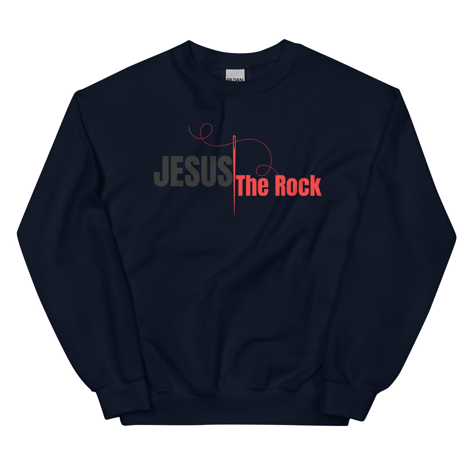 Maisonette Shoppers World | Unisex Long Sleeve Tee |"Jesus the Rock"