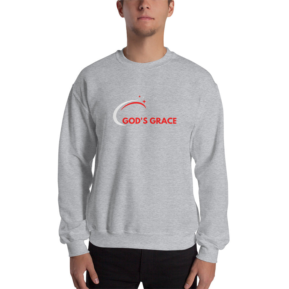 Unisex Sweatshirt: "God's Grace" in WR script