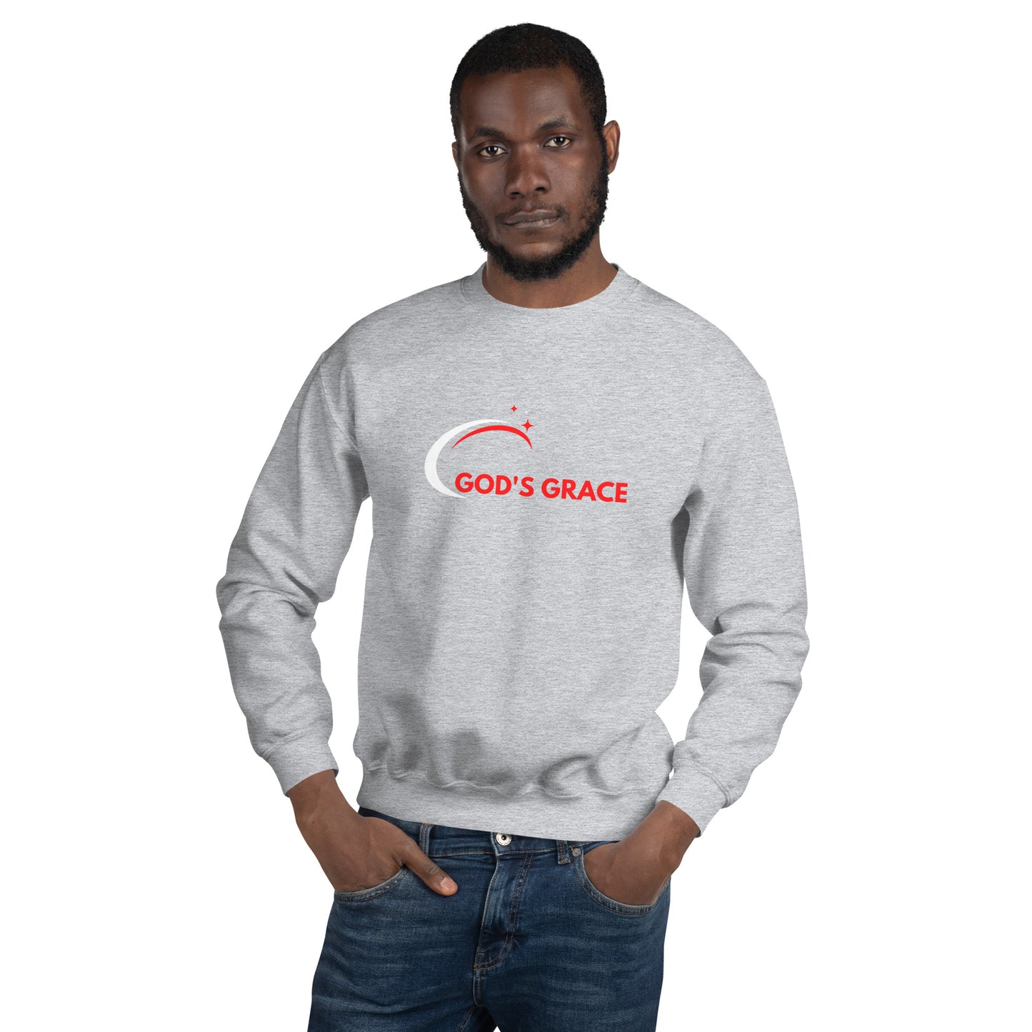 Unisex Sweatshirt: "God's Grace" in WR script