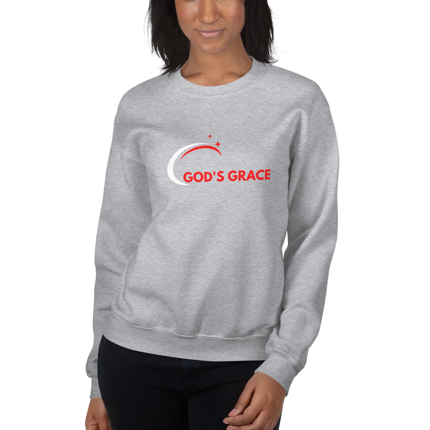 Unisex Sweatshirt: "God's Grace" in WR script