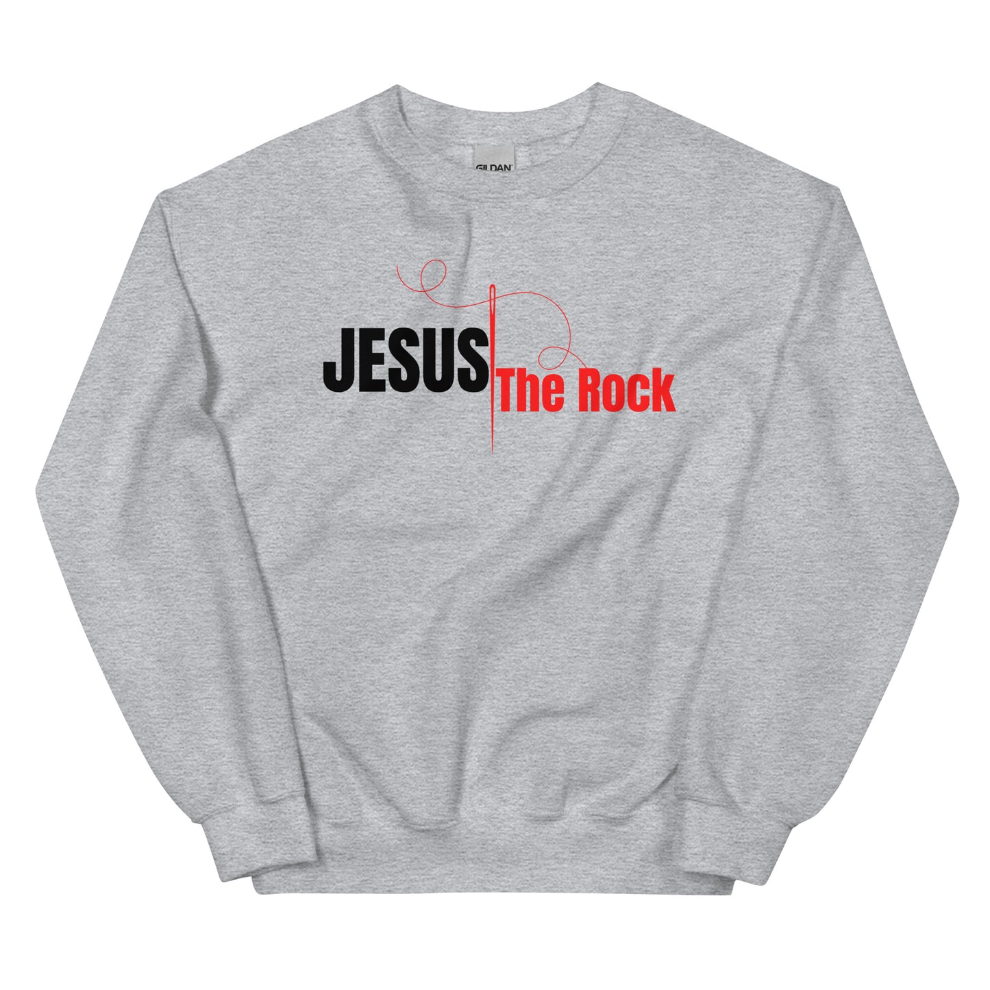 Maisonette Shoppers World | Unisex Long Sleeve Tee |"Jesus the Rock"