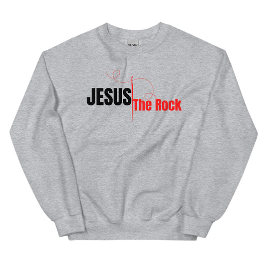 Maisonette Shoppers World | Unisex Long Sleeve Tee |"Jesus the Rock"