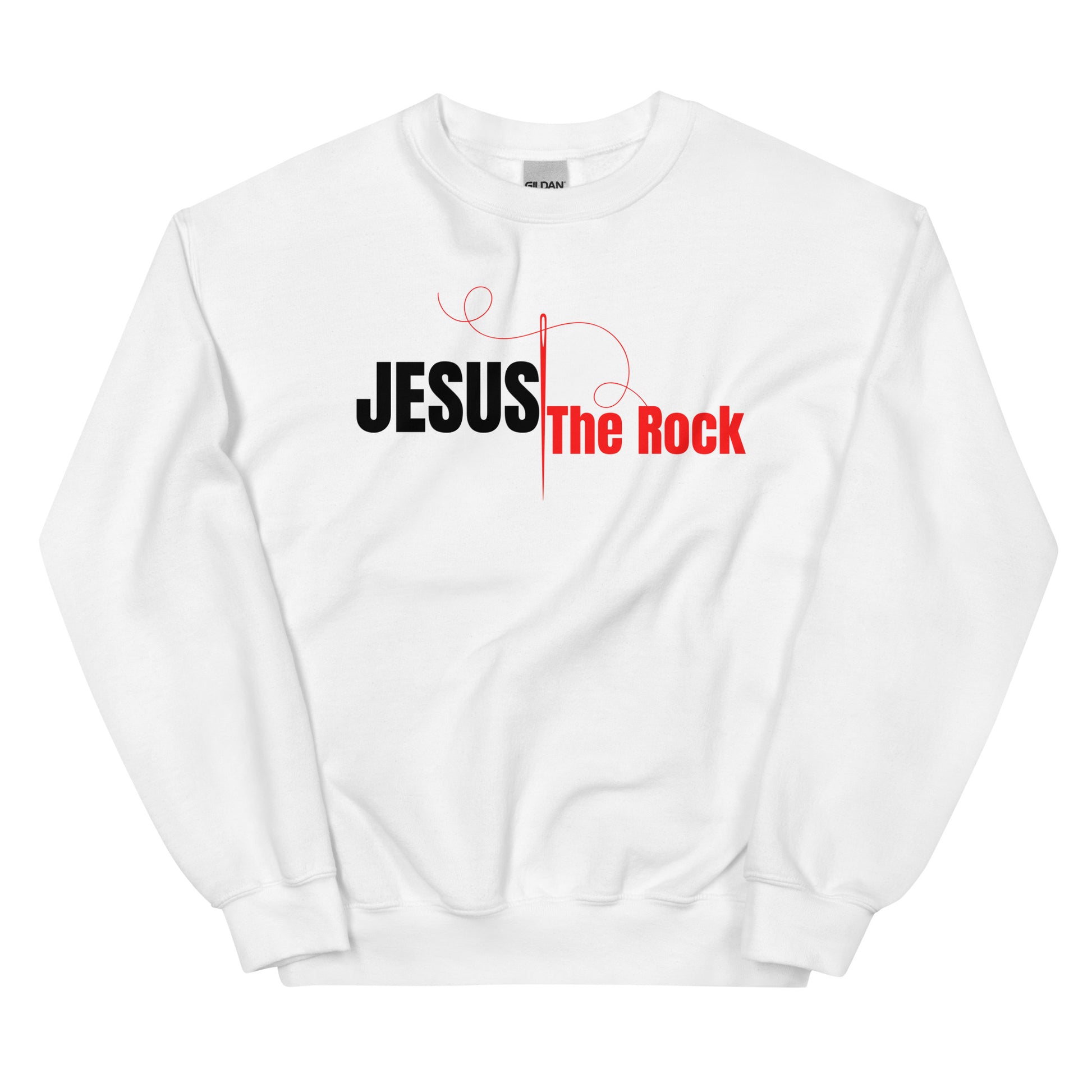 Maisonette Shoppers World | Unisex Long Sleeve Tee |"Jesus the Rock"