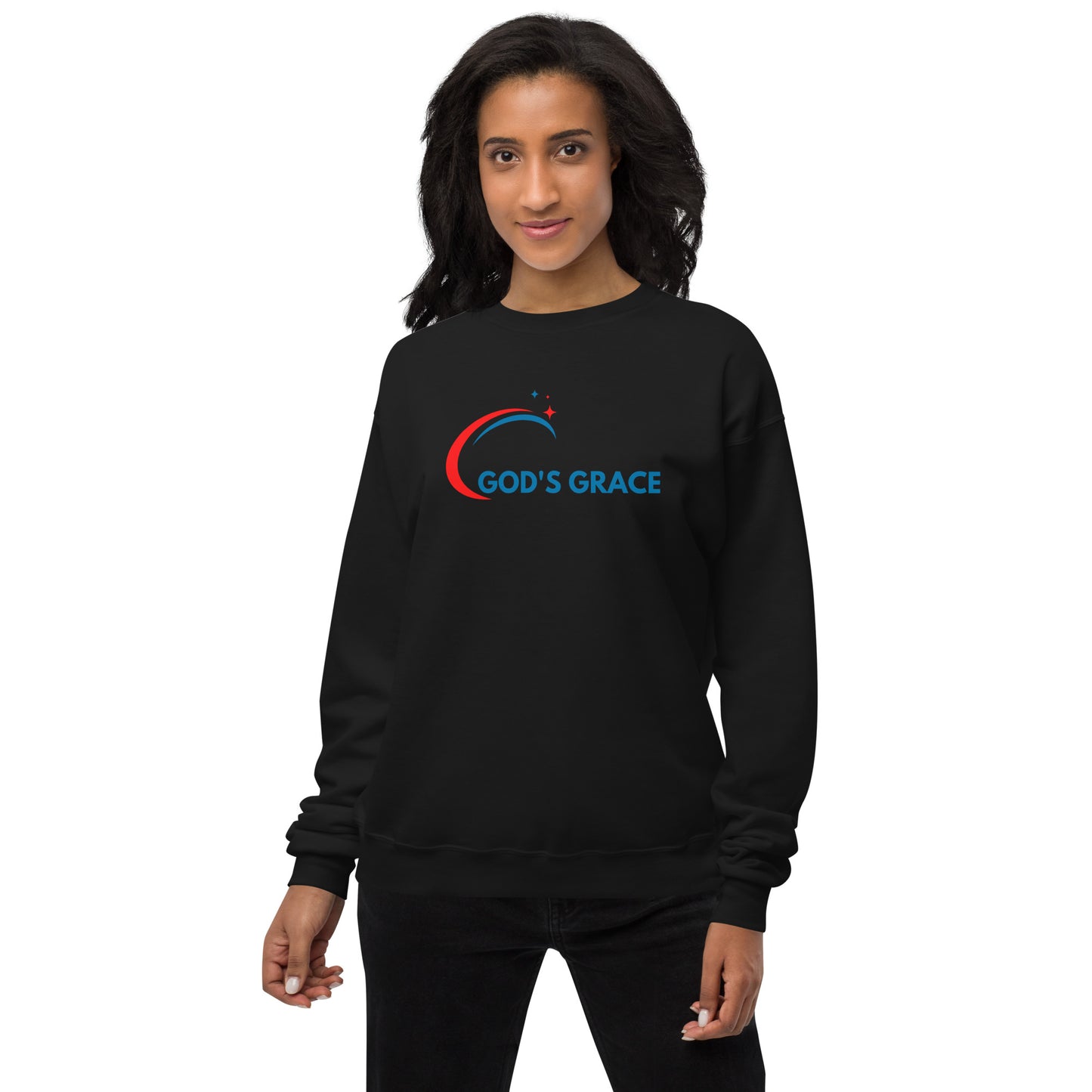 Unisex Fleece Sweatshirt | God's Grace