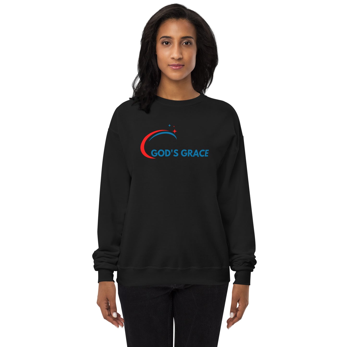 Unisex Fleece Sweatshirt | God's Grace