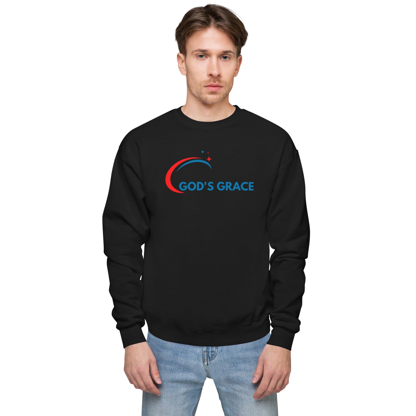 Unisex Fleece Sweatshirt | God's Grace