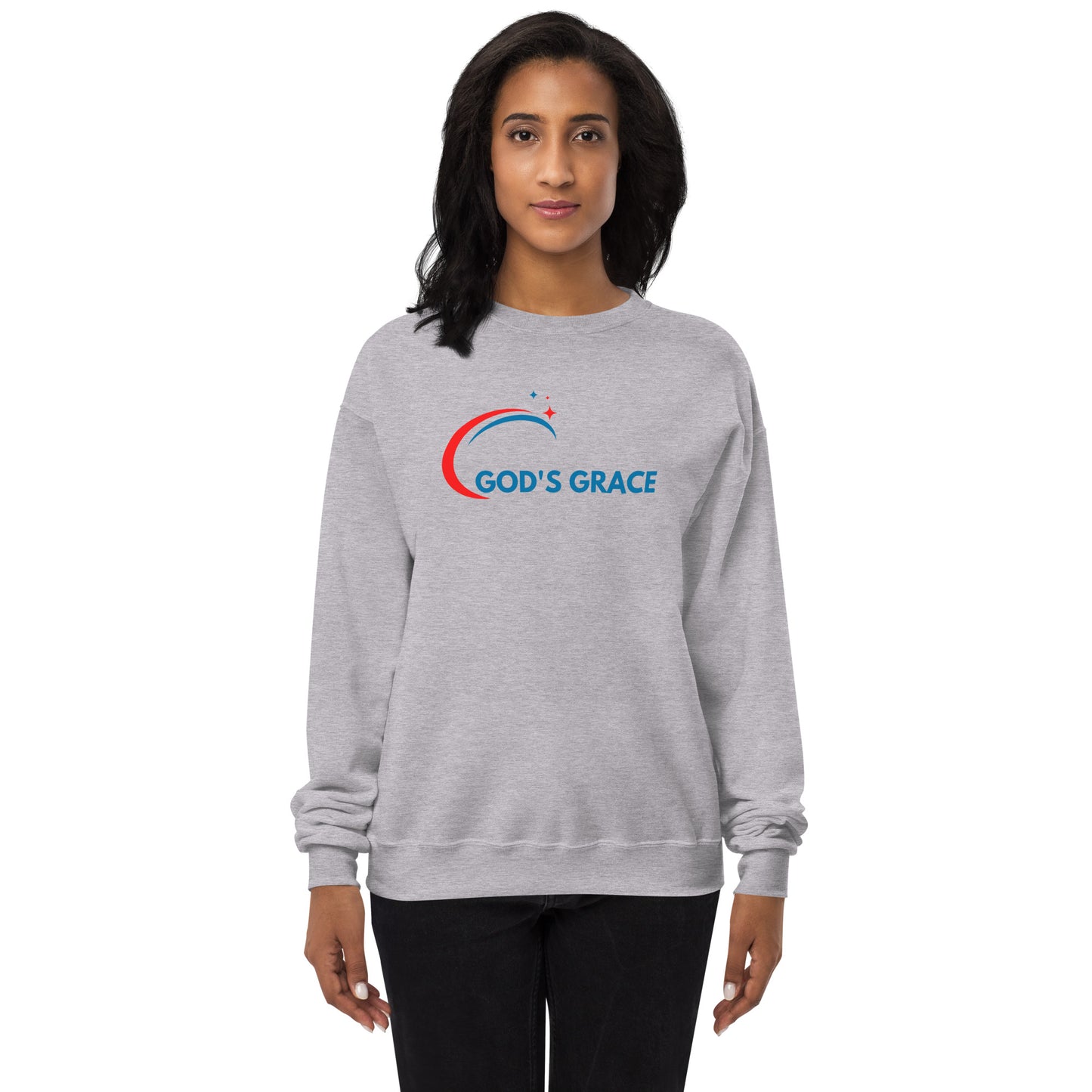 Unisex Fleece Sweatshirt | God's Grace