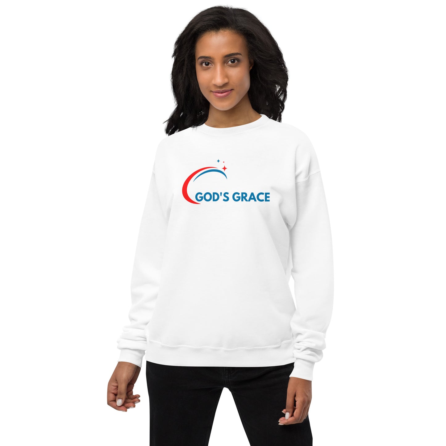 Unisex Fleece Sweatshirt | God's Grace