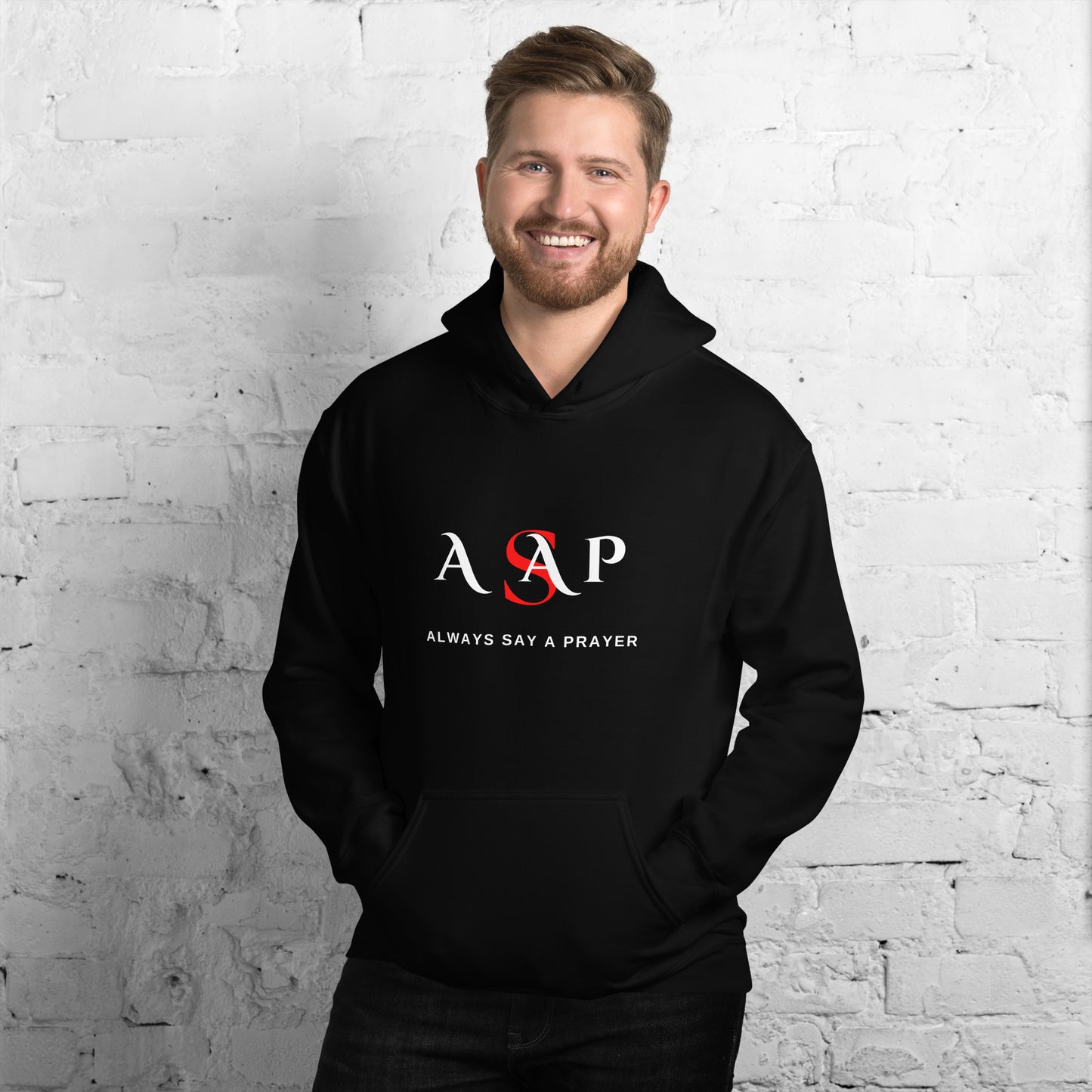 Unisex Cozy Go-to Hoodie | ASAP - Always Say A Prayer