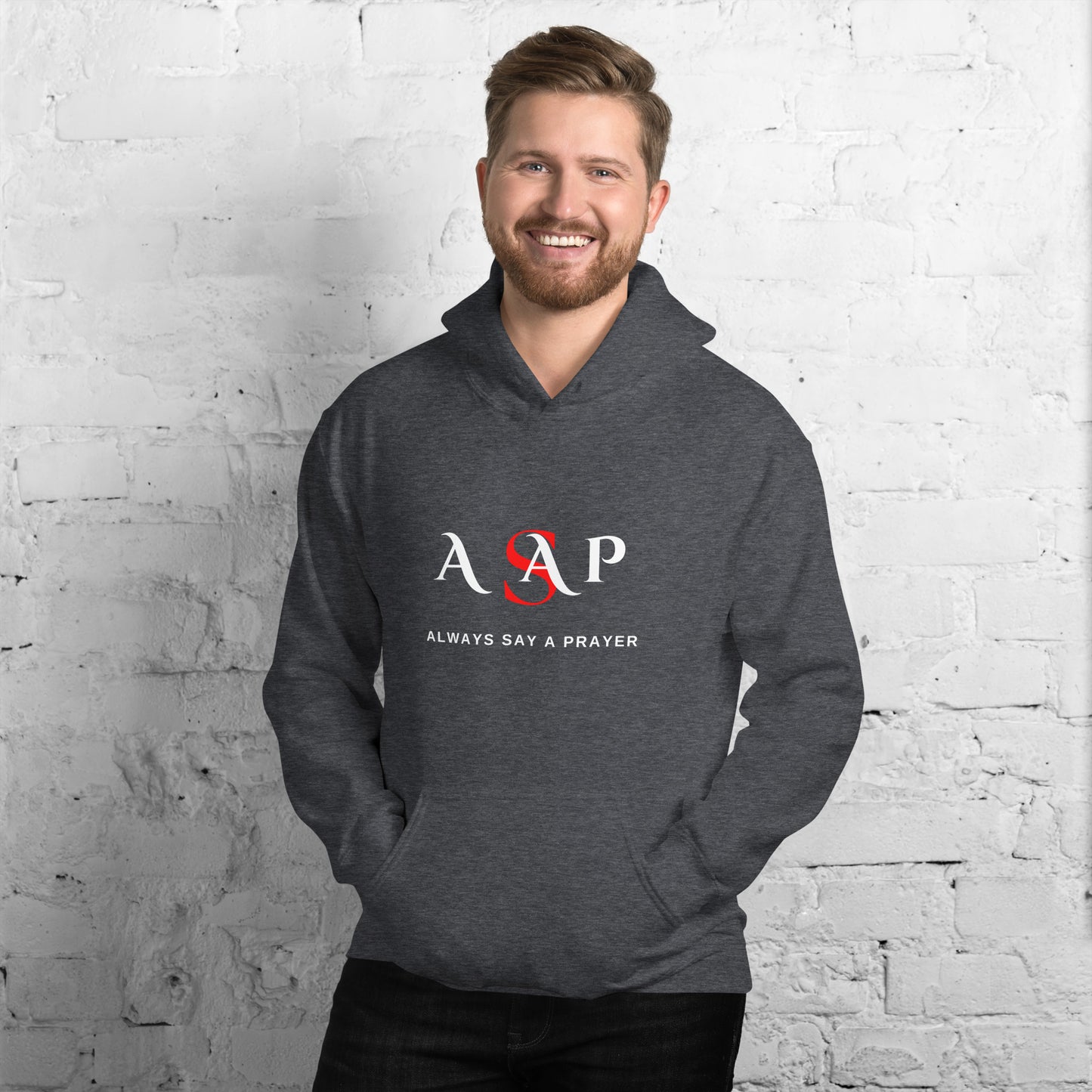 Unisex Cozy Go-to Hoodie | ASAP - Always Say A Prayer