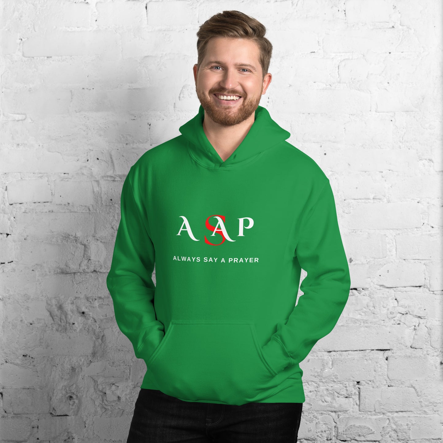 Unisex Cozy Go-to Hoodie | ASAP - Always Say A Prayer