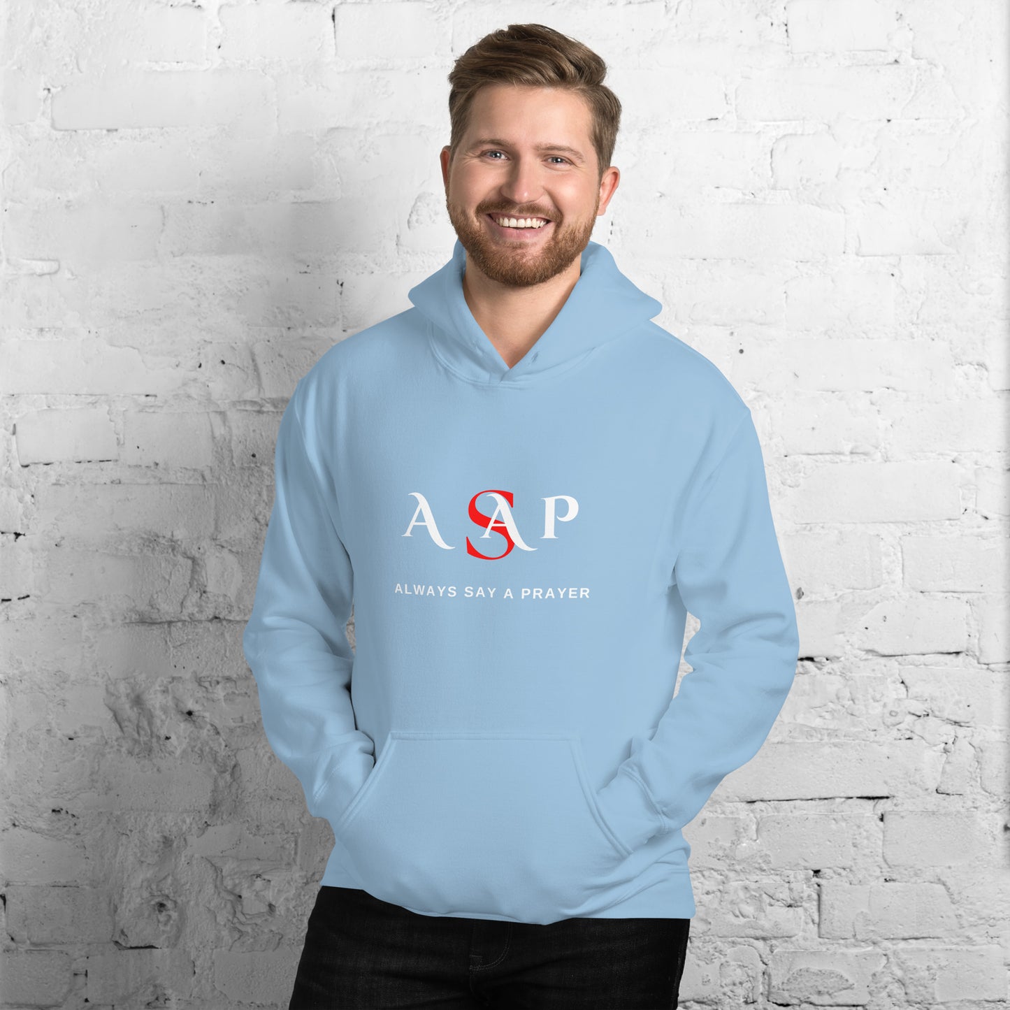 Unisex Cozy Go-to Hoodie | ASAP - Always Say A Prayer