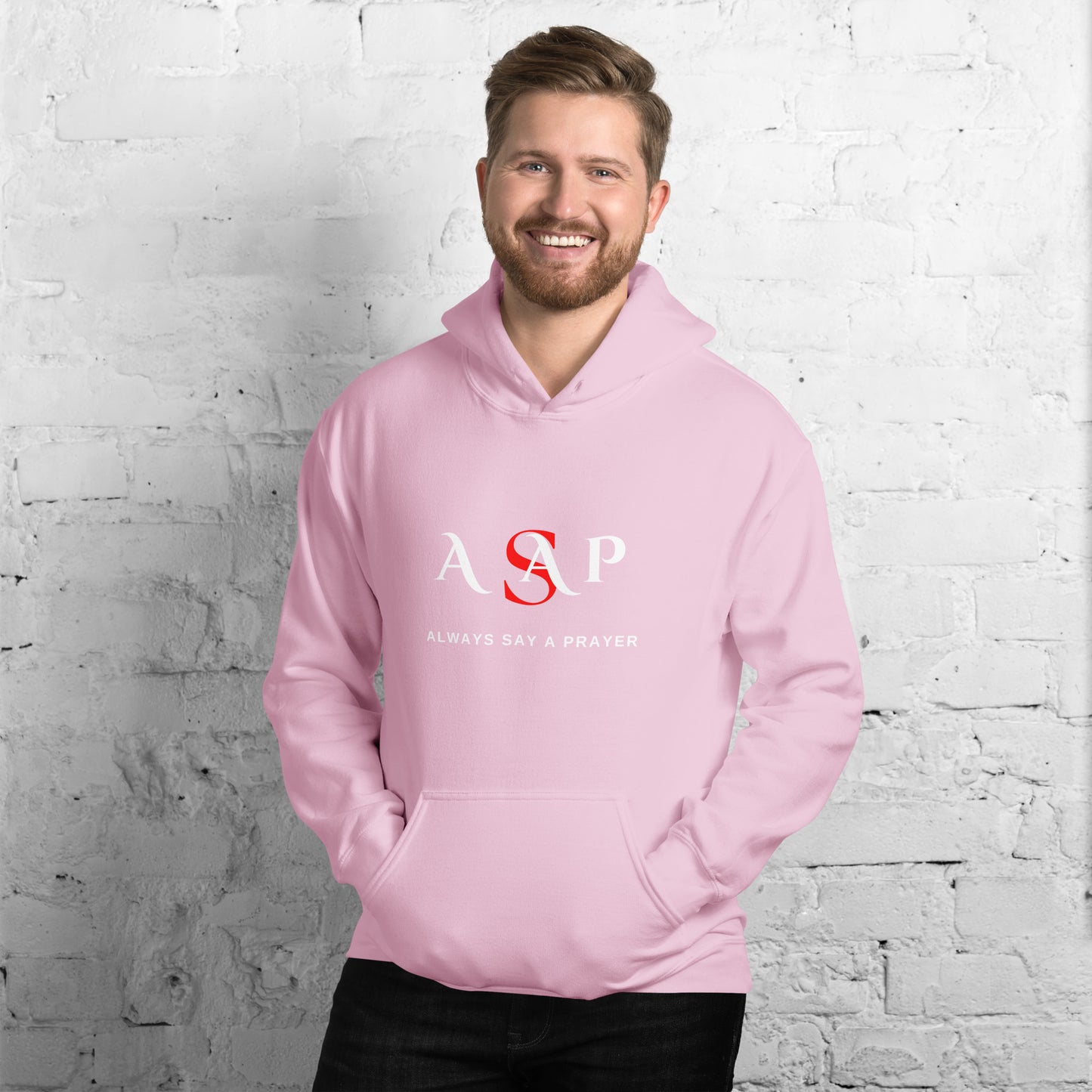 Unisex Cozy Go-to Hoodie | ASAP - Always Say A Prayer