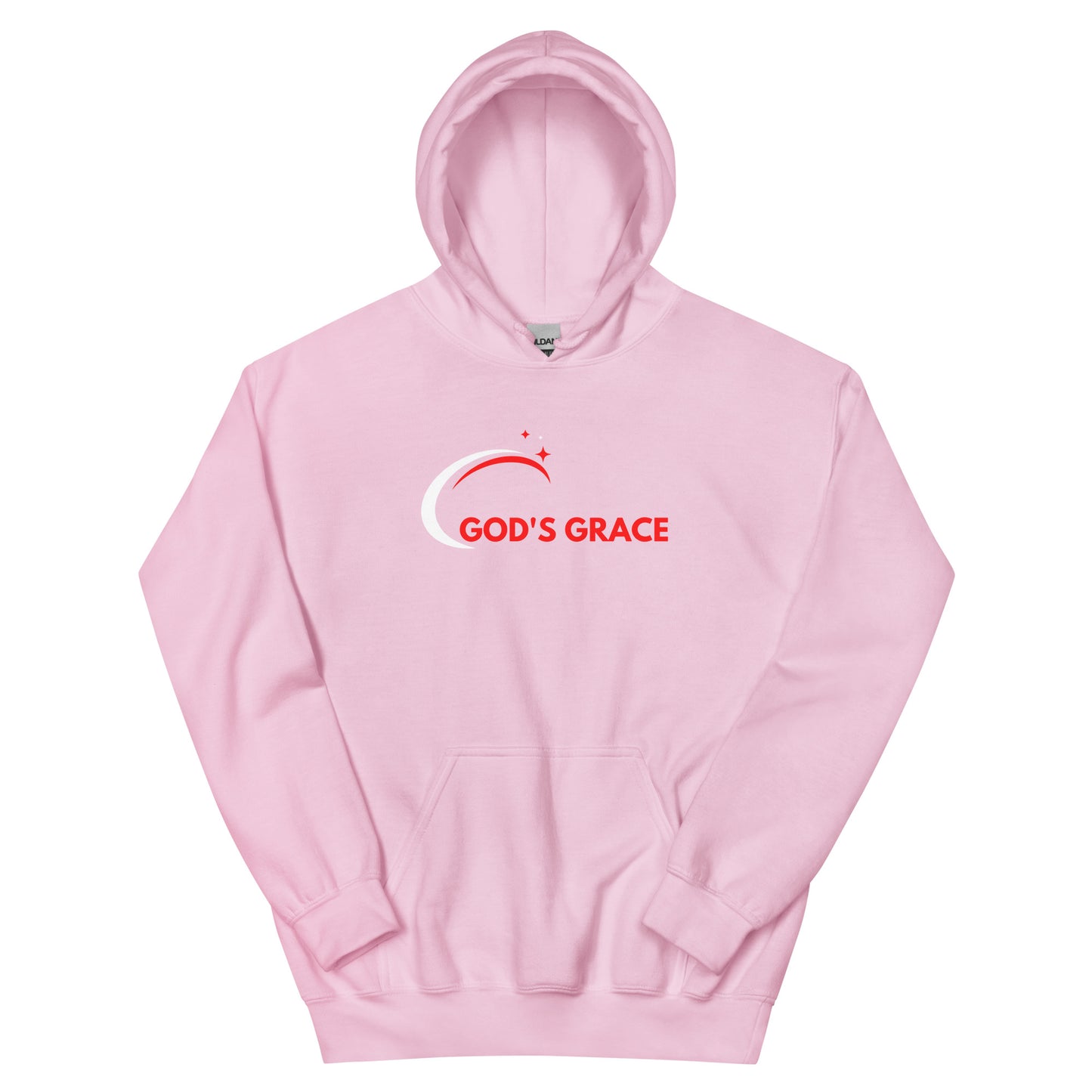 Unisex Hoodie: "God's Grace" in RW script