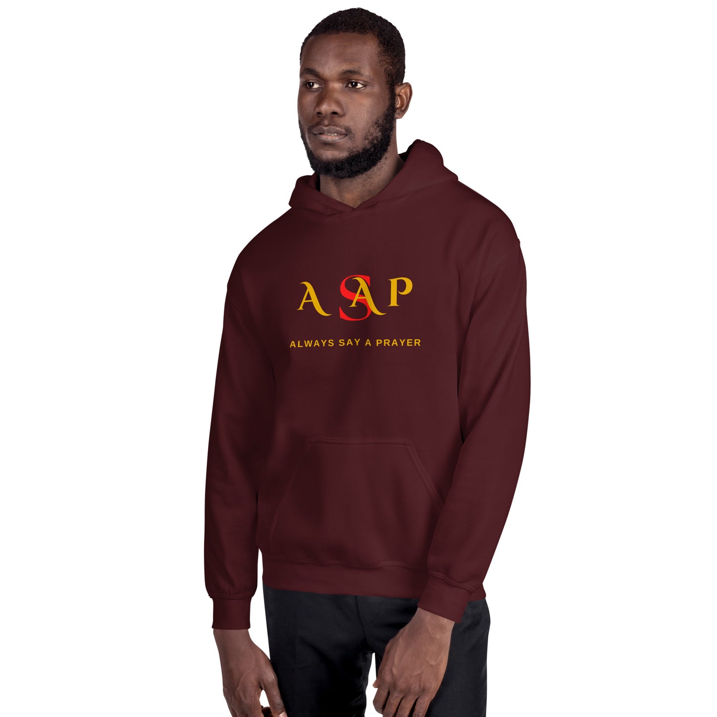 Unisex Cozy Go-to Hoodie | ASAP - Always Say A Prayer