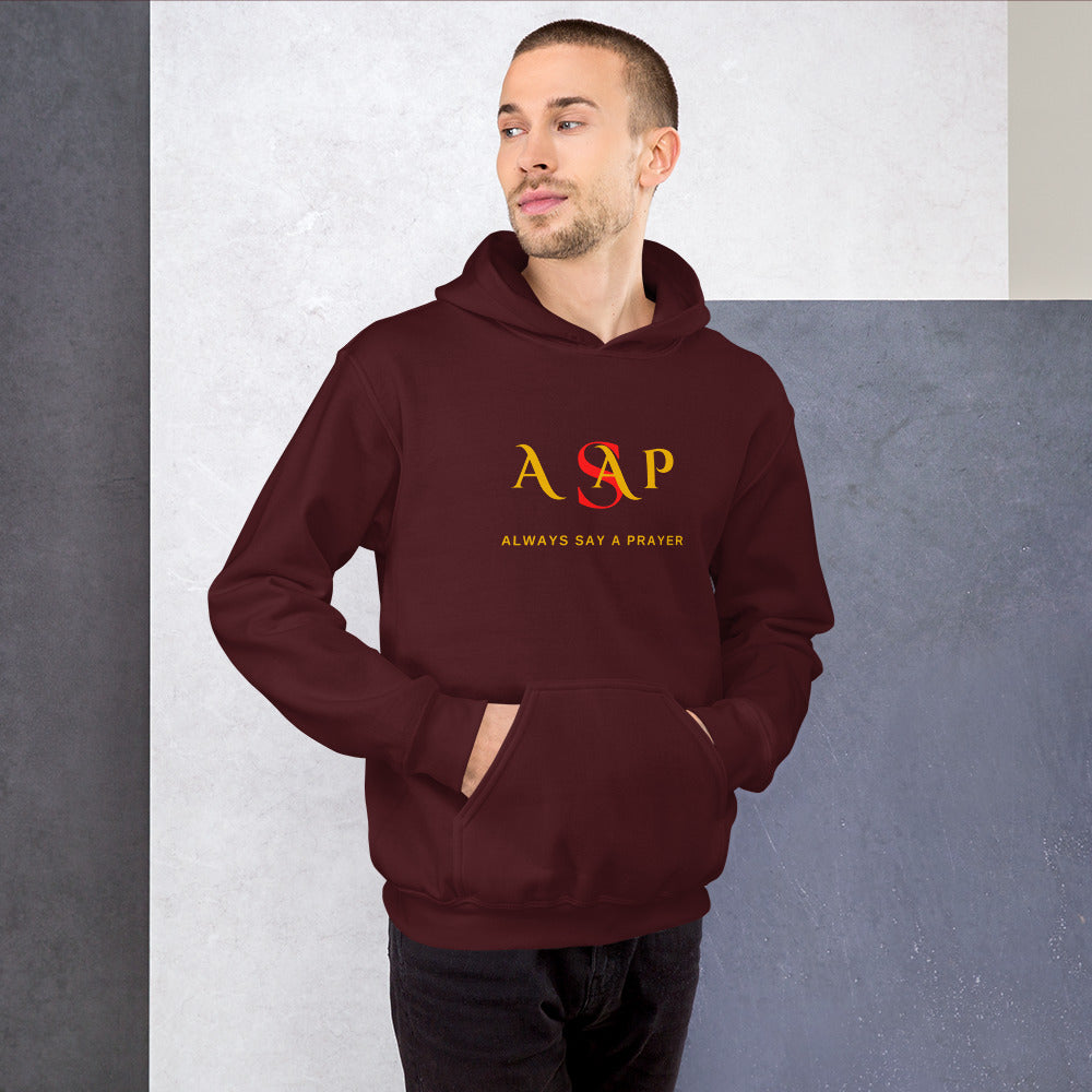 Unisex Cozy Go-to Hoodie | ASAP - Always Say A Prayer