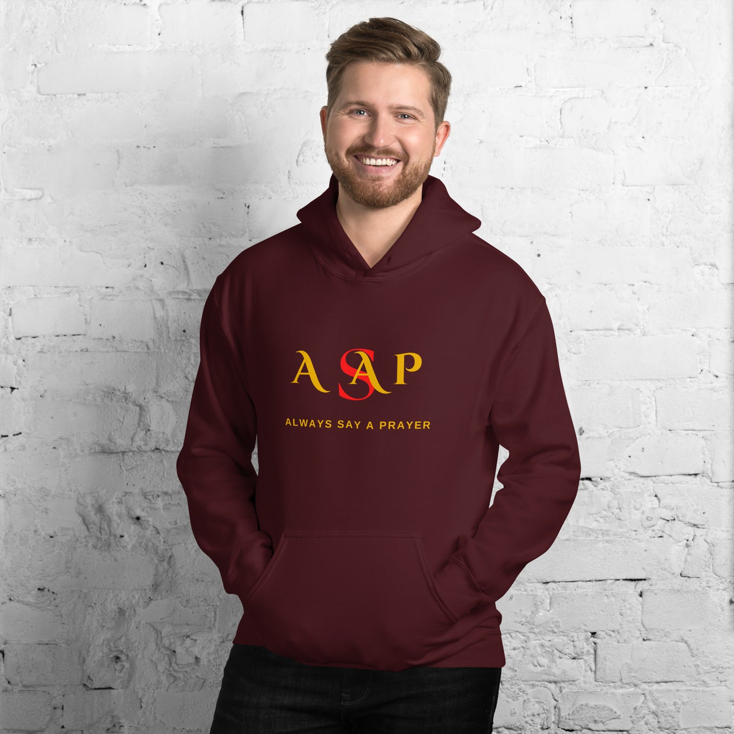 Unisex Cozy Go-to Hoodie | ASAP - Always Say A Prayer