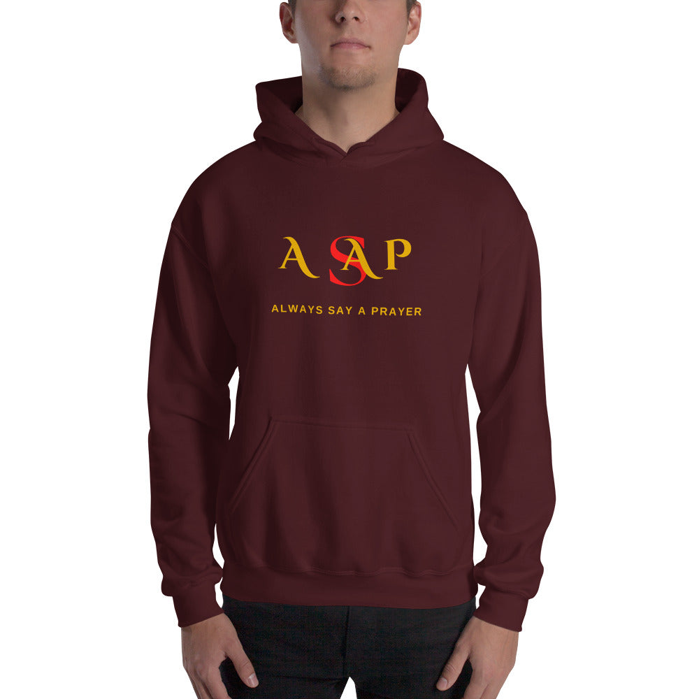 Unisex Cozy Go-to Hoodie | ASAP - Always Say A Prayer