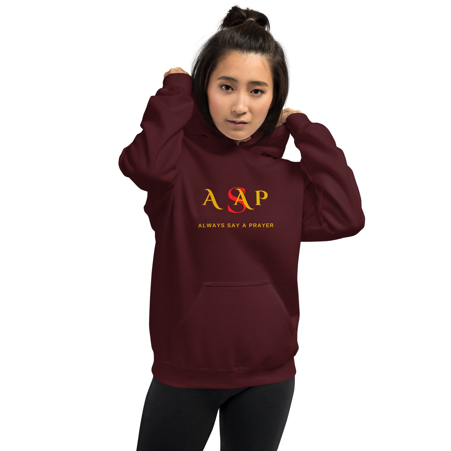 Unisex Cozy Go-to Hoodie | ASAP - Always Say A Prayer