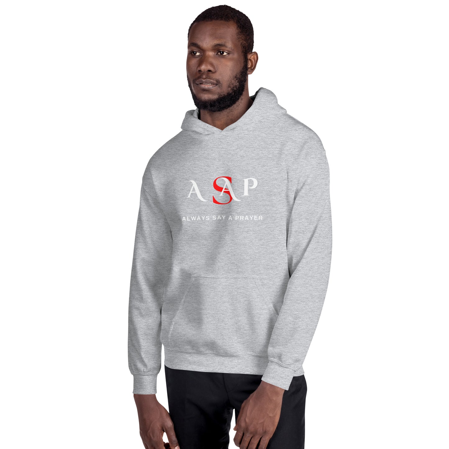 Unisex Cozy Go-to Hoodie | ASAP - Always Say A Prayer