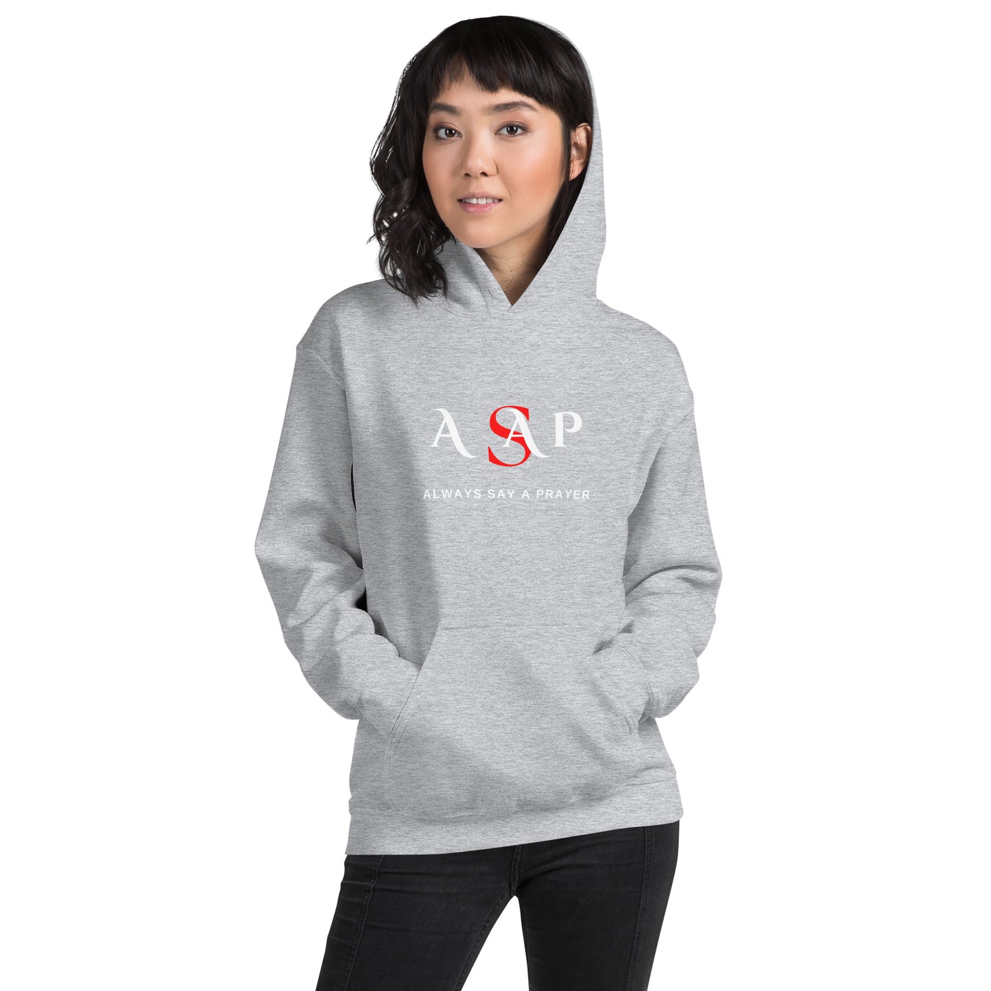 Unisex Cozy Go-to Hoodie | ASAP - Always Say A Prayer