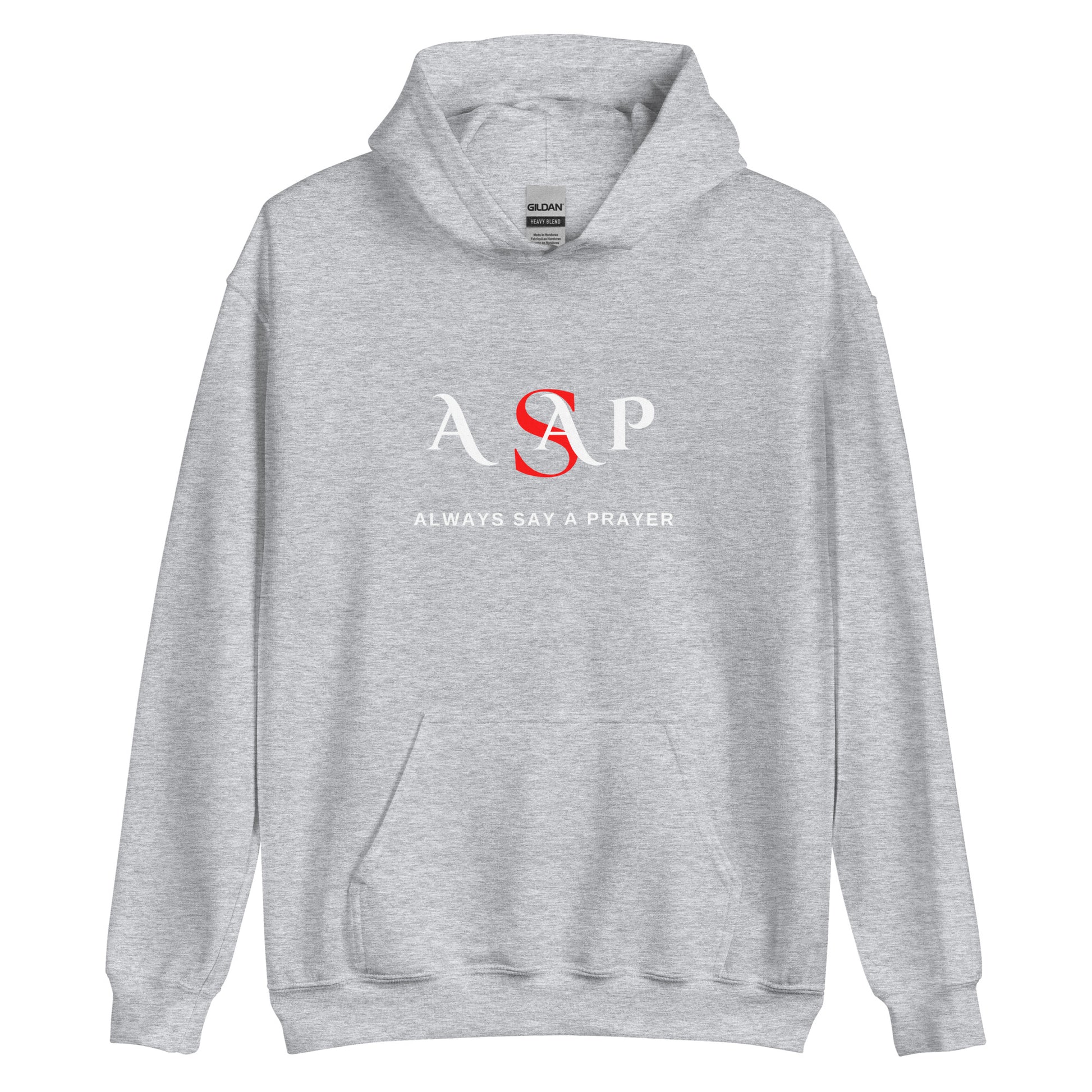 Unisex Cozy Go-to Hoodie | ASAP - Always Say A Prayer 