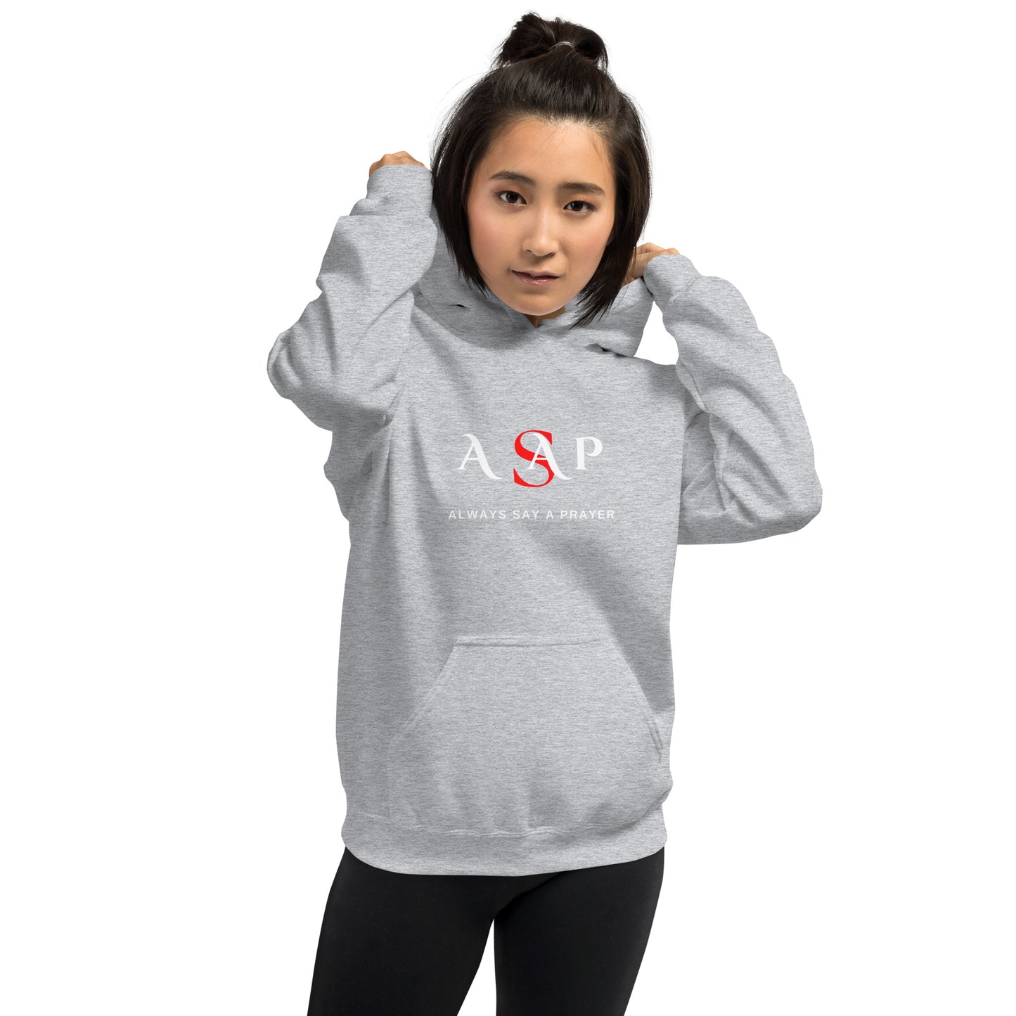 Unisex Cozy Go-to Hoodie | ASAP - Always Say A Prayer