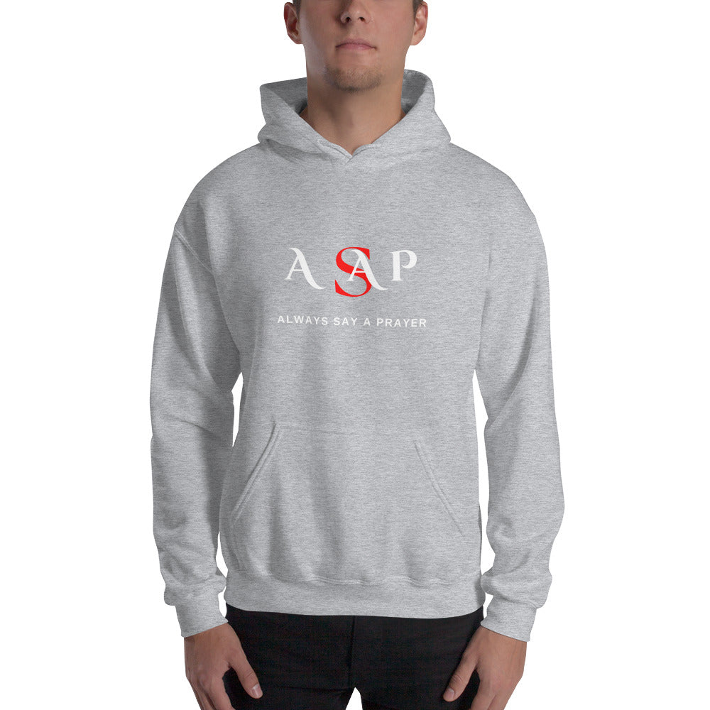 Unisex Cozy Go-to Hoodie | ASAP - Always Say A Prayer