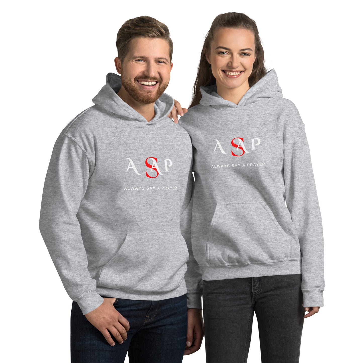 Unisex Cozy Go-to Hoodie | ASAP - Always Say A Prayer 