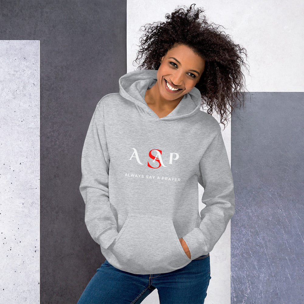 Unisex Cozy Go-to Hoodie | ASAP - Always Say A Prayer