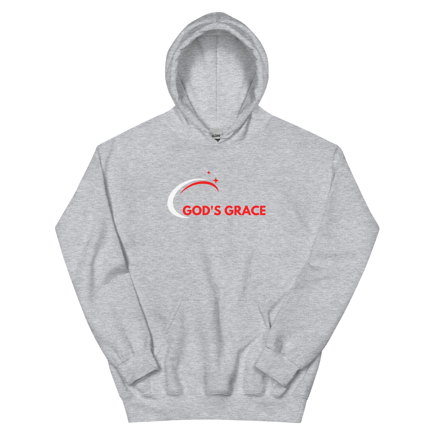 Unisex Hoodie: "God's Grace" in RW script